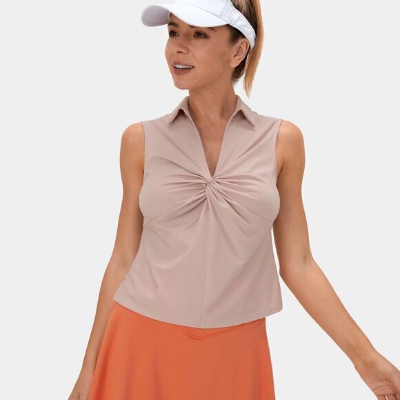 HALARA Collared Twist Golf Tee - Picture 1 of 5